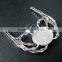 21.5mm vintage style antiqued silver plated skull talon DIY pendant charm supplies findings 1820272