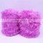 100% Polyester Feather Yarn , With Heat Setting Polyester Feather Yarn Knitting Yarns