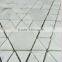 White carrara floor tile patterns for small bathroom marble mosaic tiles