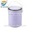 5L round metal pail for paint, container for paint