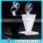 Wholesale China Acrylic Jewelry Stand Display Holder Creative lucite Ring Display Holder Ring Holder Slot Ring display Stand