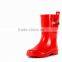 China red rain rubber boot stock lot shoes for sale