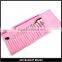 20pcs Cosmetic Brush with Powder Foundation Lip Brush, Cosmetic Tool Kit Set with Pink Cosmetic Bag