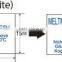 Thermo irreversible indicator food transport monitoring, freshness control/Meltmark