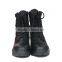 High Quality Black Leather Military Boots For Men