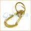 Fashion High Quality zinc coated carabiner with safety nut and screw