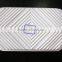 Cheap white PS vacuum forming plastic tray blister package