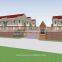 Easy Installation Light Steel Prefabricated Duplex Apartment for Rent
