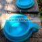 Silicone Travel Collapsible Camping Cup With Lid