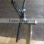 4 finger table base in Aluminum with folding top
