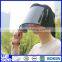 wide brim sun visor hat plastic visor hat