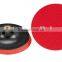 Best Quality abrasive Plastic Backing hand Pad with hook and loop for polishing