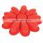 Flower shape plastic cake decorations Jelly mold silicon moulds cake decorating