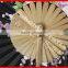 New style windmill shape bamboo fabric fan