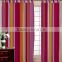 Indian Made Cotton Stripe Curtain / Door Cotton Stripe Curtain / Round Metal Sliding Stripe Curtain / Blind Cotton Curtain