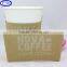 disposable white plain coffee sleeve