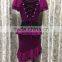 Exquisite purple dance clothes for women QQ057