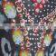 Cotton digital crystal embellished lace up kaftan CAFTAN tunic poncho blouse