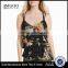 MGOO Wholesale Ladies Fancy Sleeveless Tops Made From 100% Polyester Chiffon Casual Sexy Crop Tops