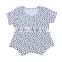 Wholesale girls boutique clothes newborn Blank Tank Top ruffle cotton Shirt