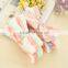 Hot Selling Candy Color Elastic Bow Velvet Elastic Shower Headbands