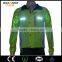 rain jacket with LED waterproof soccer jersey blank motorcycle jacket