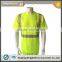 Mens high visibility 3M reflective tape ANSI 107 warning t-shirt