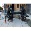 Garden Decor Abstract Brozne Lady Playing Piano Sculpture