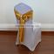 High quality gold satin chair sashes for sale