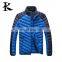 Male Warm Sports Wear Costumes Winter Coat Thin Down Jacket