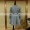 Powersweet 2014 Elegant European Vintage Belted Ladies Grey Woman Trench Coat