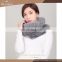 wholesale colorful knitted mink fur scarf pretty knitted mink fur snood