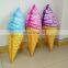 Inflatable Ice Cream Cone swimming Floaties , Ice Cream Stick