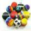 Knitting juggling balls with soccerball Volleyball Footballs - Hacky Sacks stuffed knit crochet hand made plush toy