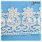 Fashion lace trims fabric for clothes fringe decoration, wholesale flower lace