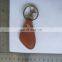 genuine leather keychain with custom logo printing for car