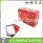Christmas gift empty biscuit tin cans for canning wholesale