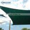 HDPE knitted carport shade fabric net uv resistance airport waterproof sail shade