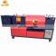 Rust steel tube straightening machine , steel pipe straightening derusting and painting machine