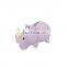 Rhinoceros shape interactive dog toy pet latex toy with squeaker
