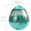Funny intelligent dog food feeder dispenser ball toy for pet training teeth cleaning