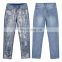 DiZNEW OEM Vintage Loose Ripped Sequins Jeans for Women