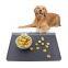 Silicone Feeding Food Dish Bowl Placemat Mat Wipe Clean For Pet Dog Cat