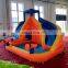 Oxford Fabric Inflatable Water Slide and Bouncer Bounce House Gun Water Slide with Air Blower for Kids Party