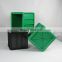 blue black and green color 100mm plastic concrete cube test mould