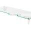 rectangle tempered glass with beveled edge tempered glass top coffee table