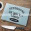 Christmas decoration tempered glass cutting board Heat press printed blank