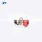 BT4017 best prices stainsteel brass kitz gate valve with red handle