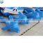 Animal Shape Kid Ride/ Inflatable Whale Rider With Printed inflatable swimming toy dolphin