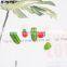 Factory selling nontoxic real gel nail polishes set lasting summer watermelon pattern design nail sticker sheet for wholesale